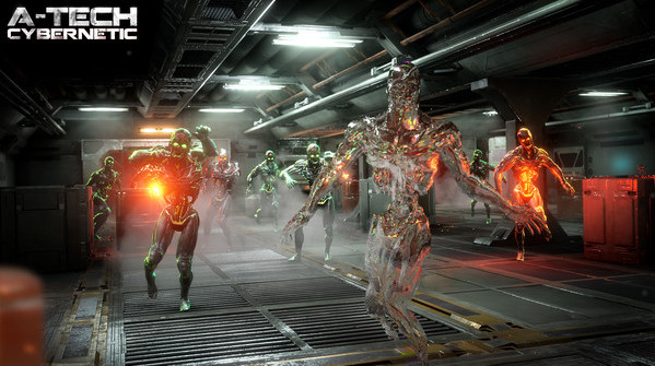 Игра A-Tech Cybernetic VR, скриншот