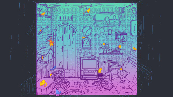Игра A Tower Full of Cats, скриншот