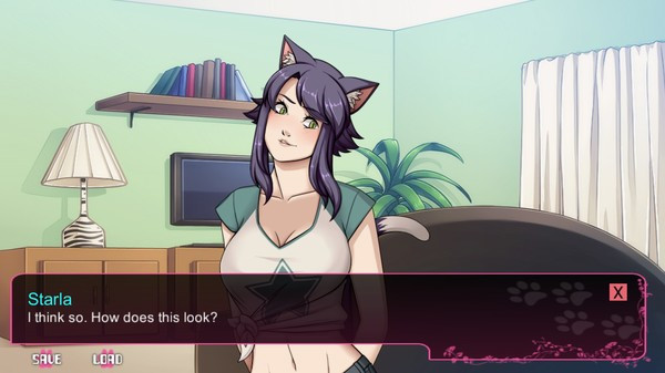Игра A Wild Catgirl Appears!, скриншот
