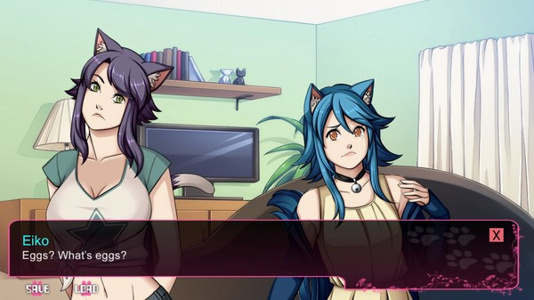 Игра A Wild Catgirl Appears!, скриншот
