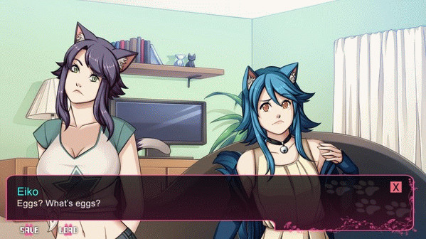 Игра A Wild Catgirl Appears!, скриншот