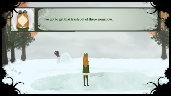 Игра A Winter Haunting, скриншот