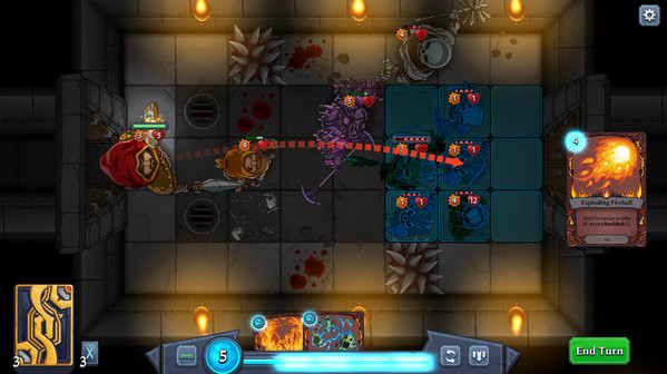 Игра Abalon: Roguelike Tactics CCG, скриншот