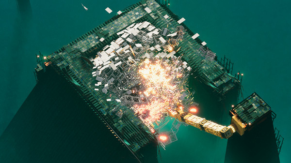 Игра ABRISS - build to destroy, скриншот