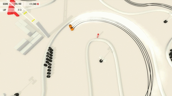 Игра Absolute Drift, скриншот