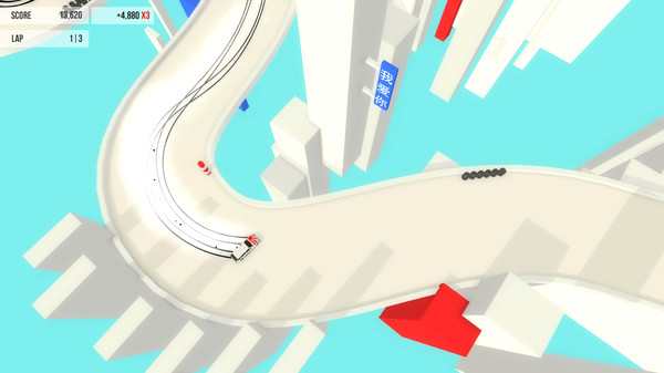 Игра Absolute Drift, скриншот