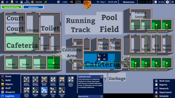 Игра Academia : School Simulator, скриншот