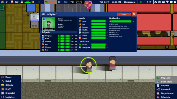 Игра Academia : School Simulator, скриншот