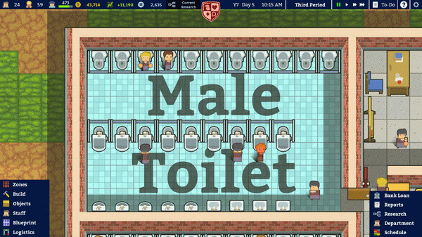 Игра Academia : School Simulator, скриншот