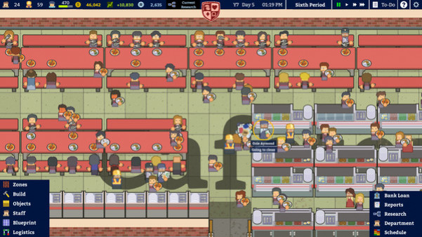 Игра Academia : School Simulator, скриншот