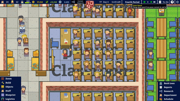 Игра Academia : School Simulator, скриншот