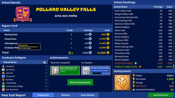 Игра Academia : School Simulator, скриншот