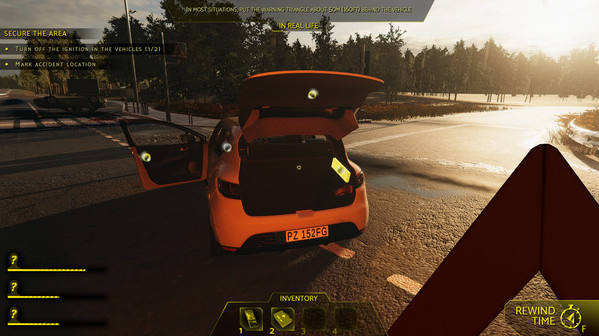 Игра Accident, скриншот