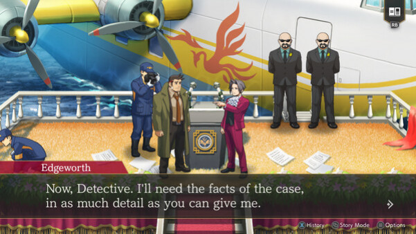 Игра Ace Attorney Investigations Collection, скриншот