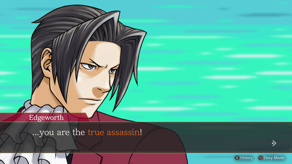 Игра Ace Attorney Investigations Collection, скриншот