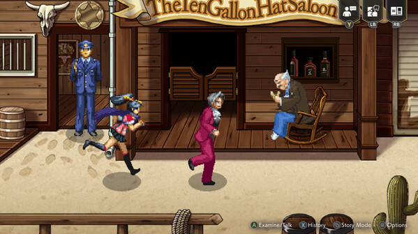 Игра Ace Attorney Investigations Collection, скриншот