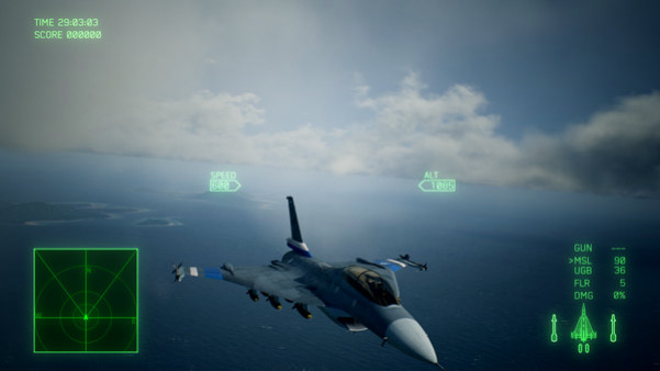 Игра ACE COMBAT 7: SKIES UNKNOWN - 25th Anniversary DLC - Experimental Aircraft Series Set, скриншот