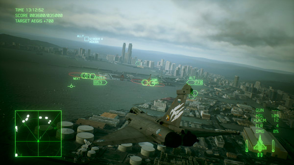 Игра ACE COMBAT 7: SKIES UNKNOWN - Anchorhead Raid, скриншот