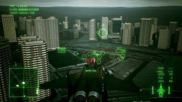 Игра ACE COMBAT 7: SKIES UNKNOWN - Anchorhead Raid, скриншот