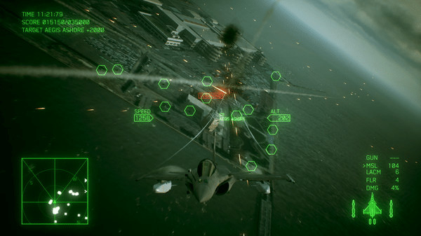 Игра ACE COMBAT 7: SKIES UNKNOWN - Anchorhead Raid, скриншот