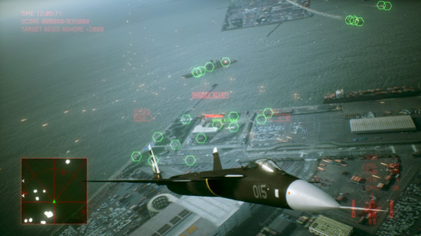 Игра ACE COMBAT 7: SKIES UNKNOWN - Anchorhead Raid, скриншот