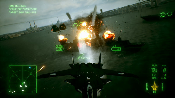Игра ACE COMBAT 7: SKIES UNKNOWN - Anchorhead Raid, скриншот