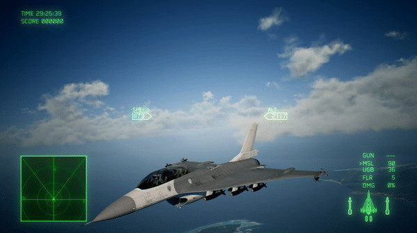 Игра ACE COMBAT 7: SKIES UNKNOWN - F-16XL Set, скриншот