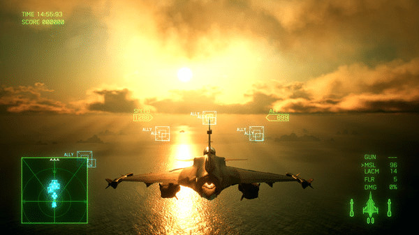 Игра ACE COMBAT 7: SKIES UNKNOWN - Ten Million Relief Plan, скриншот