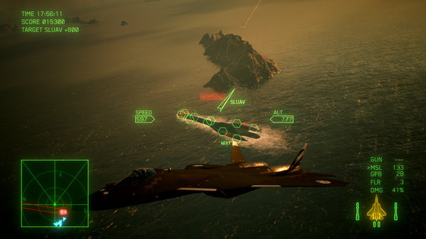Игра ACE COMBAT 7: SKIES UNKNOWN - Ten Million Relief Plan, скриншот