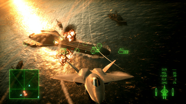 Игра ACE COMBAT 7: SKIES UNKNOWN - Ten Million Relief Plan, скриншот