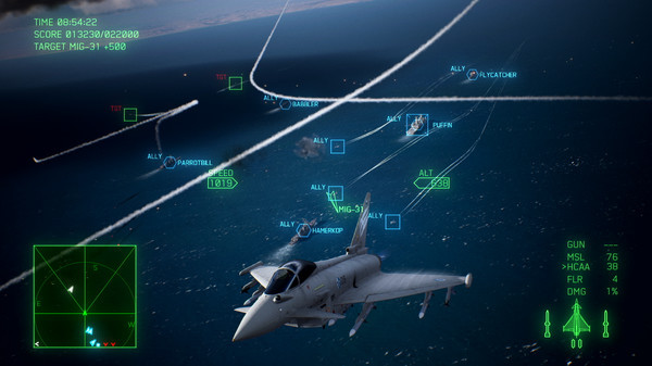 Игра ACE COMBAT 7: SKIES UNKNOWN - Unexpected Visitor, скриншот