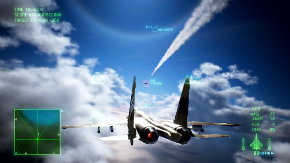 Игра ACE COMBAT 7: SKIES UNKNOWN - Unexpected Visitor, скриншот
