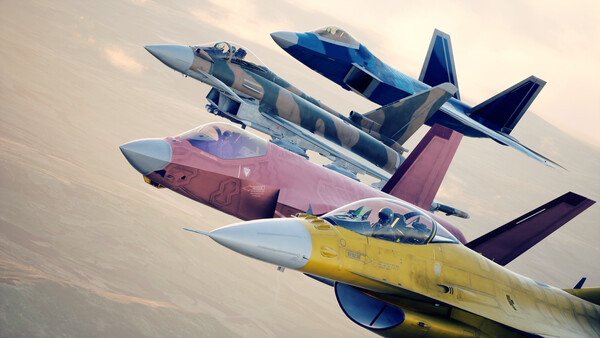 Игра ACE COMBAT 8: WINGS OF THEVE, скриншот