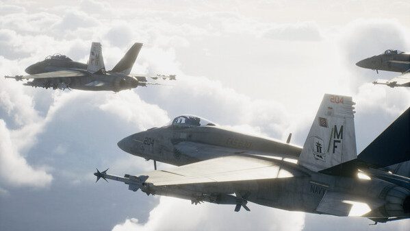 Игра ACE COMBAT 8: WINGS OF THEVE, скриншот