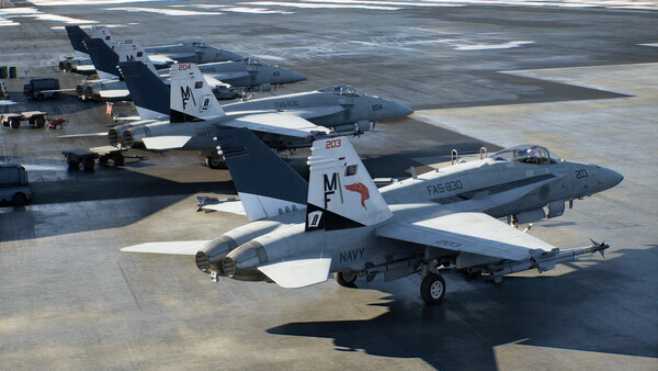 Игра ACE COMBAT 8: WINGS OF THEVE, скриншот