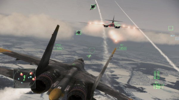 Игра Ace Combat Assault Horizon - Enhanced Edition, скриншот