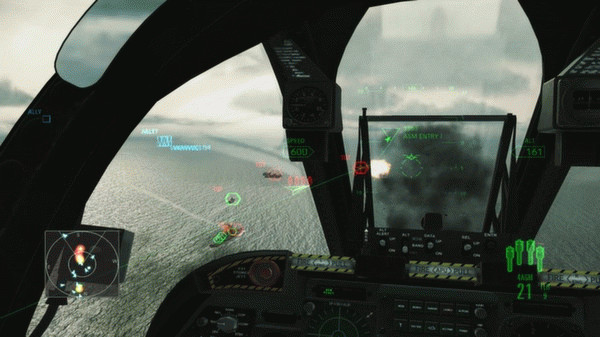 Игра Ace Combat Assault Horizon - Enhanced Edition, скриншот