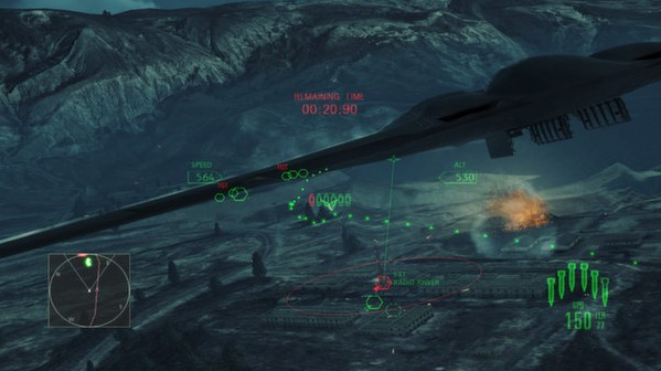 Игра Ace Combat Assault Horizon - Enhanced Edition, скриншот
