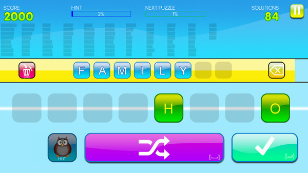 Игра Ace Of Words, скриншот