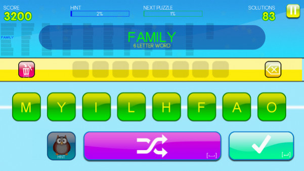 Игра Ace Of Words, скриншот