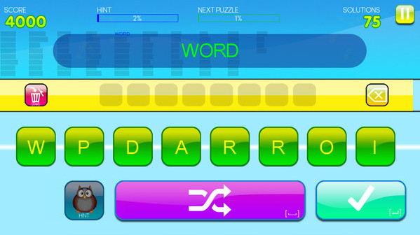 Игра Ace Of Words, скриншот