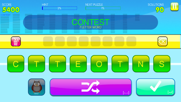 Игра Ace Of Words, скриншот