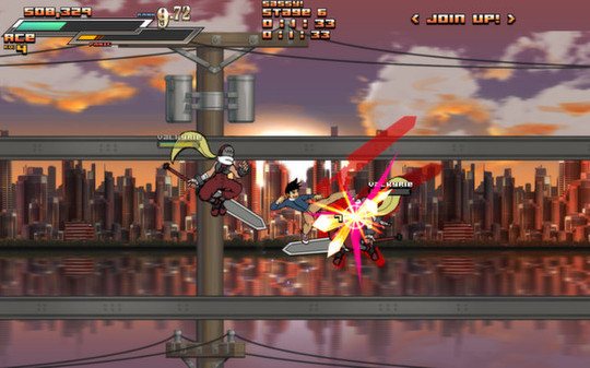 Игра Aces Wild: Manic Brawling Action!, скриншот