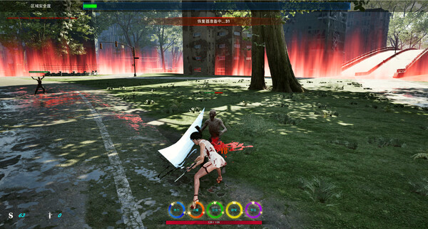 Игра ACE Выживший, скриншот