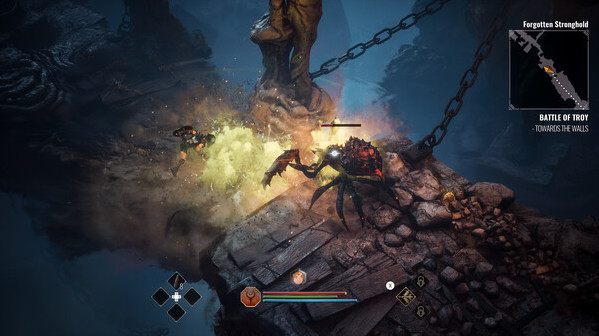 Игра Achilles: Legends Untold, скриншот