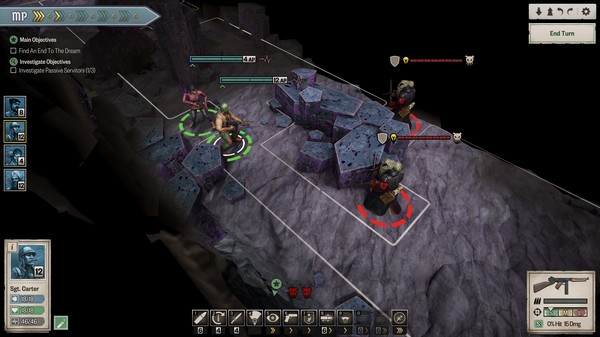 Игра Achtung! Cthulhu Tactics, скриншот