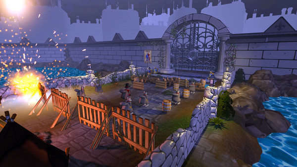 Игра Acorn Assault: Rodent Revolution, скриншот