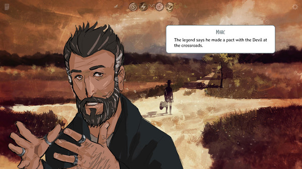 Игра Across the Grooves, скриншот