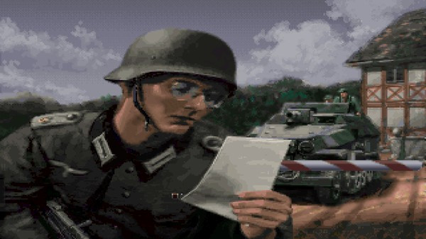 Игра Across the Rhine, скриншот
