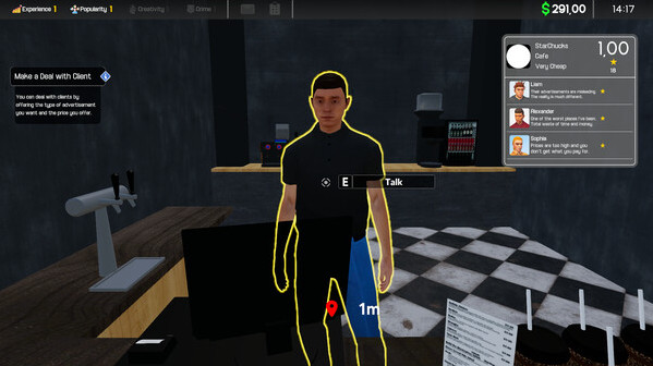 Игра Ad Agency Simulator, скриншот